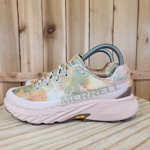 Merrell Agility Peak 5 Shoes Womens 7 Multicolor Camo Trail Running Sneakers